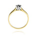 Inel Aur 14K W222B Diamant Negru 0.30ct