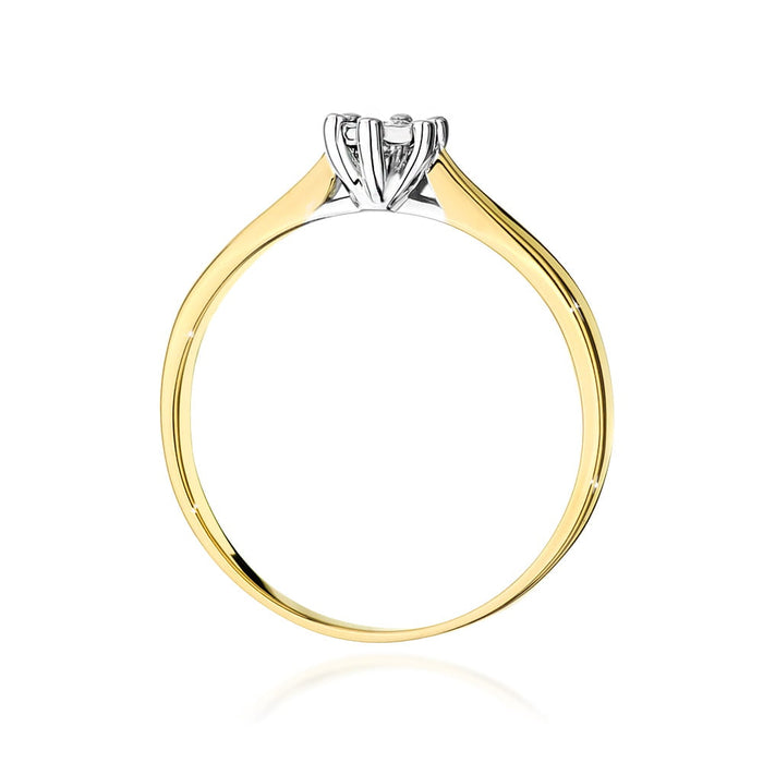 Inel Aur 14K W0222BT Diamant 0.08ct