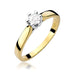 Inel Aur 14K W0222 Diamant Cultivat 0.25ct