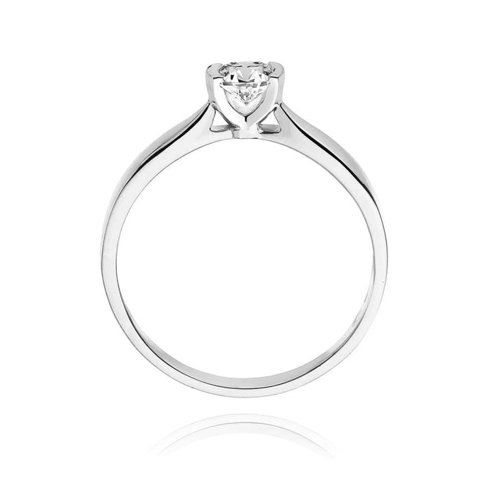 Inel Aur 14K W0223 Diamant Cultivat 0.30ct