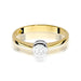 Inel Aur 14K W0224 Diamant Cultivat 0.30ct
