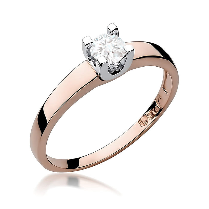 Inel Aur 14K W0225 Diamant Cultivat 0.30ct