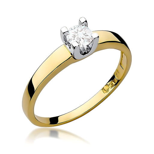 Inel Aur 14K W0225 Diamant Cultivat 0.30ct
