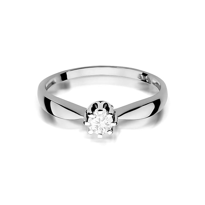 Inel Aur 14K W0228 Diamant Crescut în Laborator 0.20ct