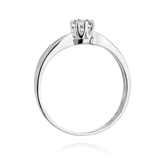 Inel Aur 14K W0228 Diamant Crescut în Laborator 0.25ct