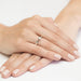 Inel Aur 14K W0228 Diamant Crescut în Laborator 0.25ct