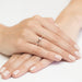 Inel Aur 14K W0228 Diamant Crescut în Laborator 0.25ct
