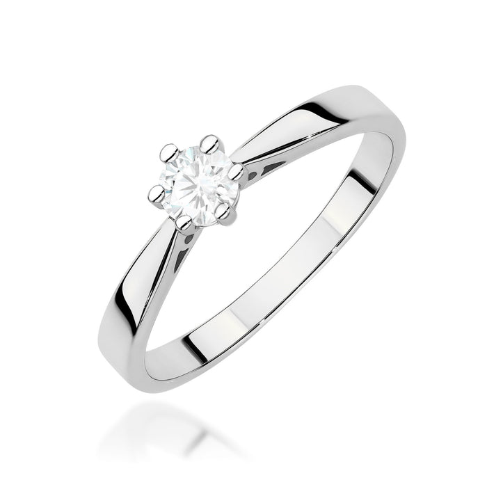 Inel Aur 14K cu Diamant de Laborator 0.30 ct