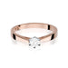 Inel Aur 14K W0229 Diamant Cultivat 0.20ct