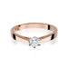 Inel Aur 14K W229B Diamant Crescut în Laborator 0.25ct