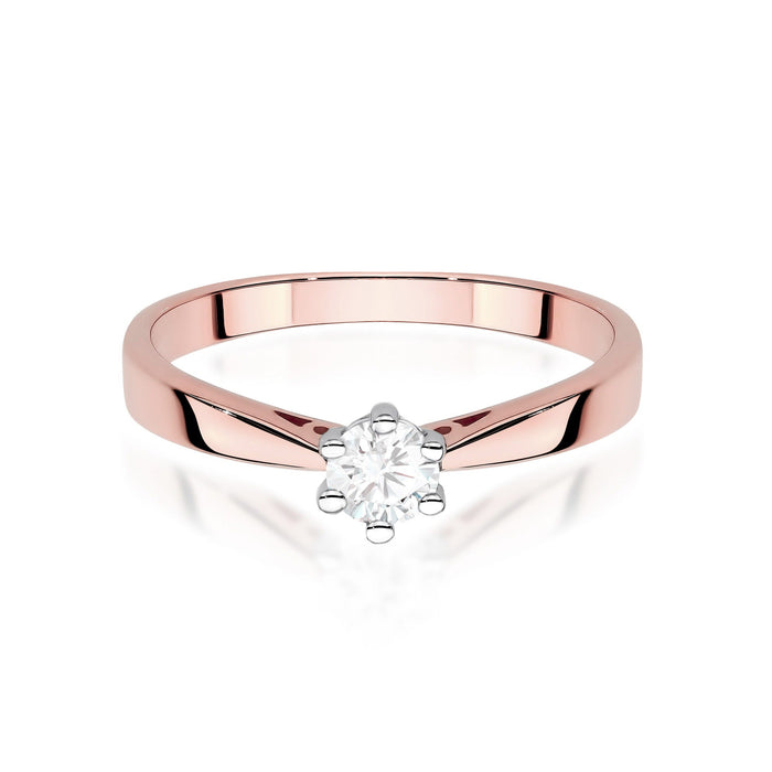 Inel Aur 14K cu Diamant de Laborator 0.30 ct