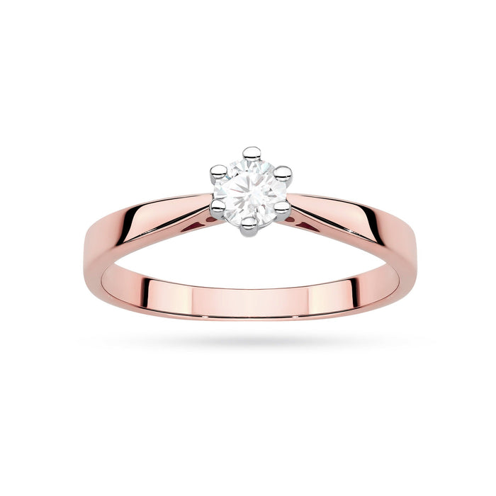 Inel Aur 14K cu Diamant de Laborator 0.30 ct