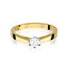 Inel Aur 14K W0229 Diamant Cultivat 0.20ct