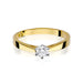 Inel Aur 14K W229B Diamant Crescut în Laborator 0.25ct
