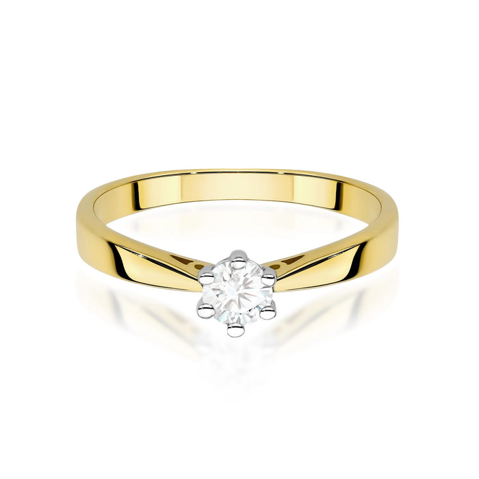 Inel Aur 14K cu Diamant de Laborator 0.30 ct