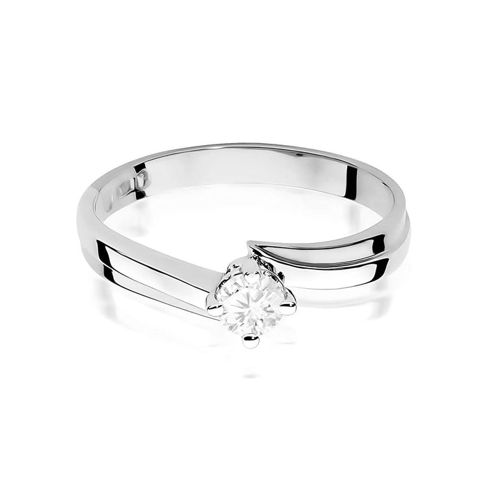 Inel Aur 14K W0231 Diamant Cultivat 0.30ct