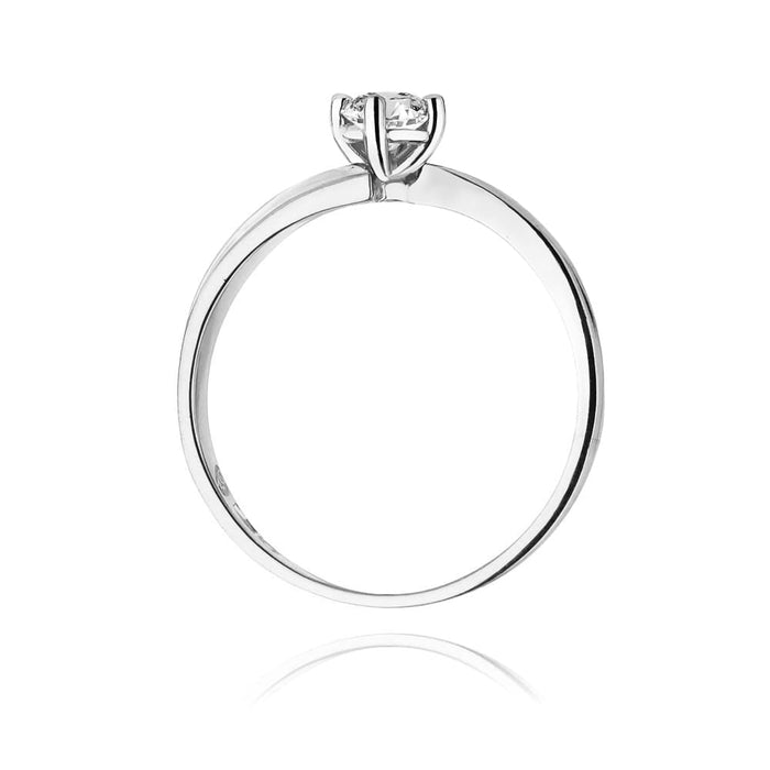 Inel Aur 14K W0231 Diamant Cultivat 0.30ct