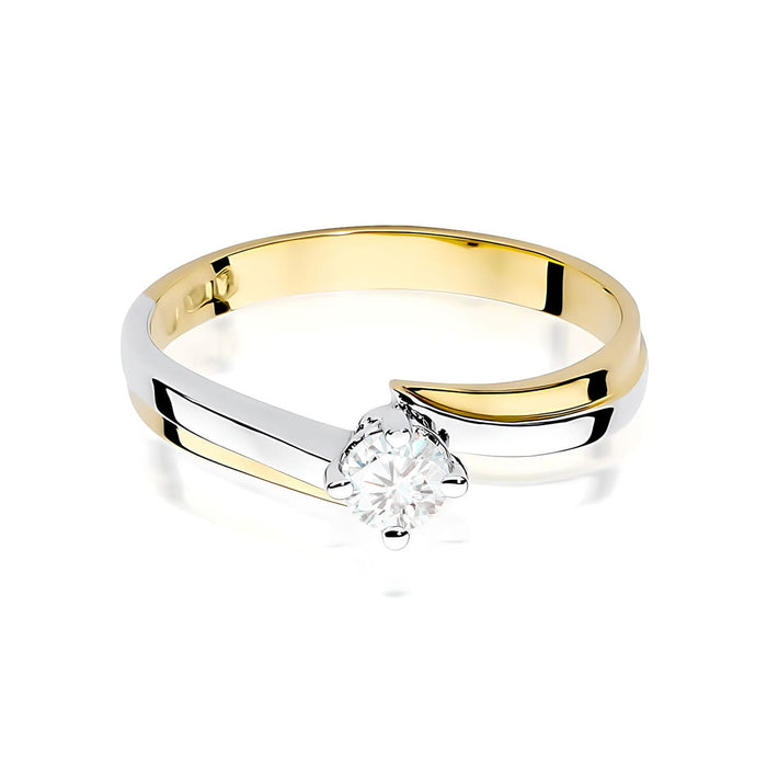 Inel Aur 14K W0231 Diamant Cultivat 0.30ct
