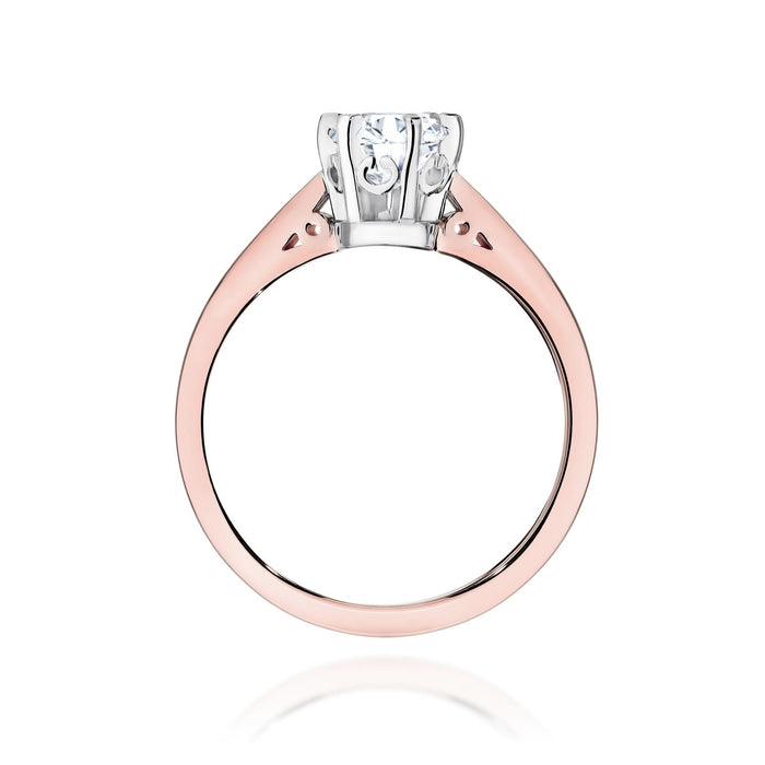 Inel Aur 14K cu Diamant de Laborator 1.00 ct