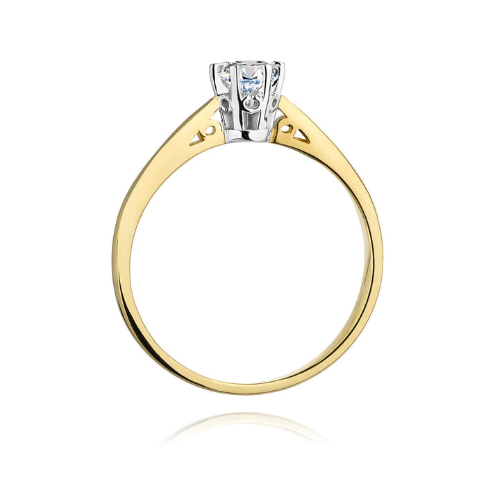 Inel Aur 14K W234 Diamant 0.30ct