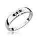 Inel Aur 14K W0235 Diamante Negre