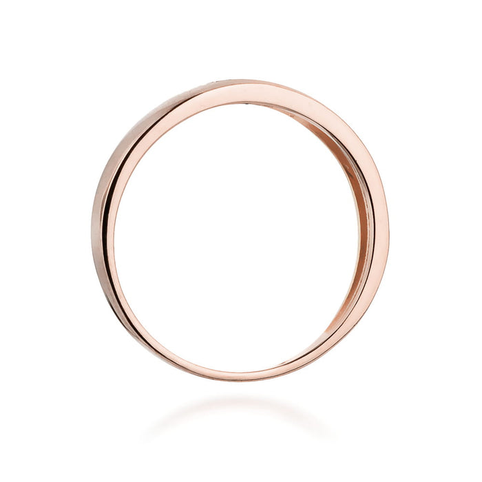 Inel Aur 14K W0235 Diamante Negre