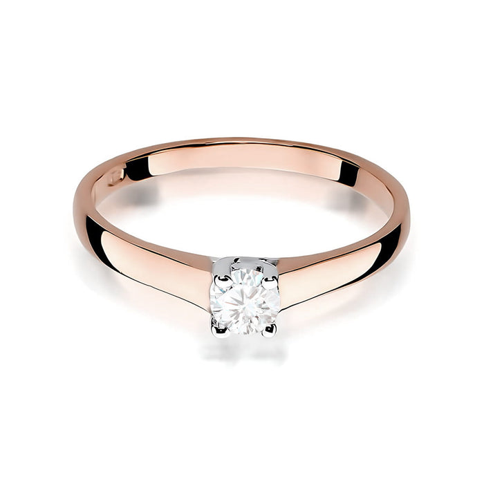 Inel Aur 14K W0239 Diamant de Laborator 0.20ct