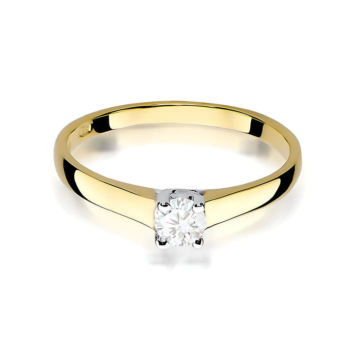Inel Aur 14K W0239 Diamant de Laborator 0.20ct