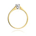 Inel Aur 14K W0240 Diamant Cultivat 0.20ct
