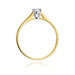 Inel Aur 14K W0240 Diamant Cultivat 0.20ct
