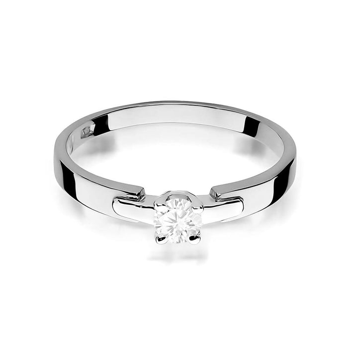 Inel Aur 14K W0241 Diamant Cultivat 0.20ct