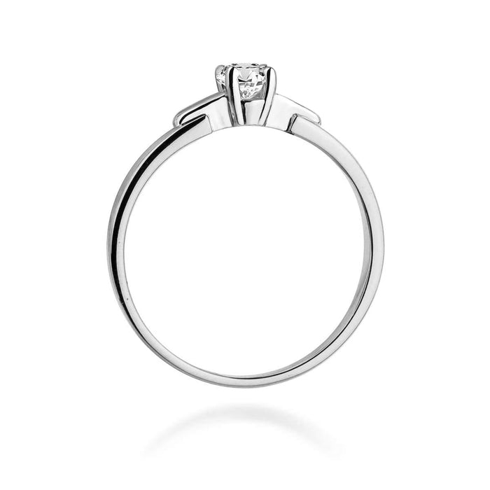 Inel Aur 14K W0241 Diamant Cultivat 0.20ct