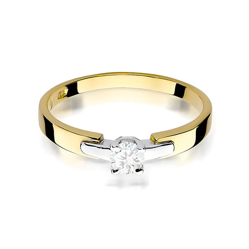 Inel Aur 14K W0241 Diamant Cultivat 0.20ct