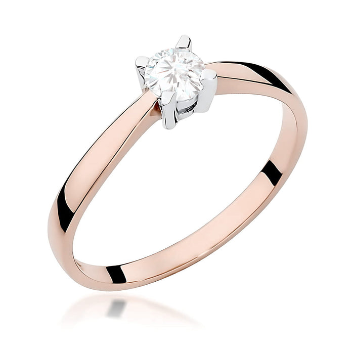 Inel Aur 14K W0242 Diamant de Laborator 0.20ct