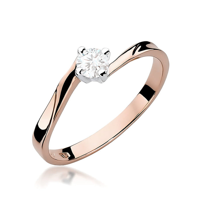 Inel Aur 14K W0243 Diamant Laborator 0.20ct