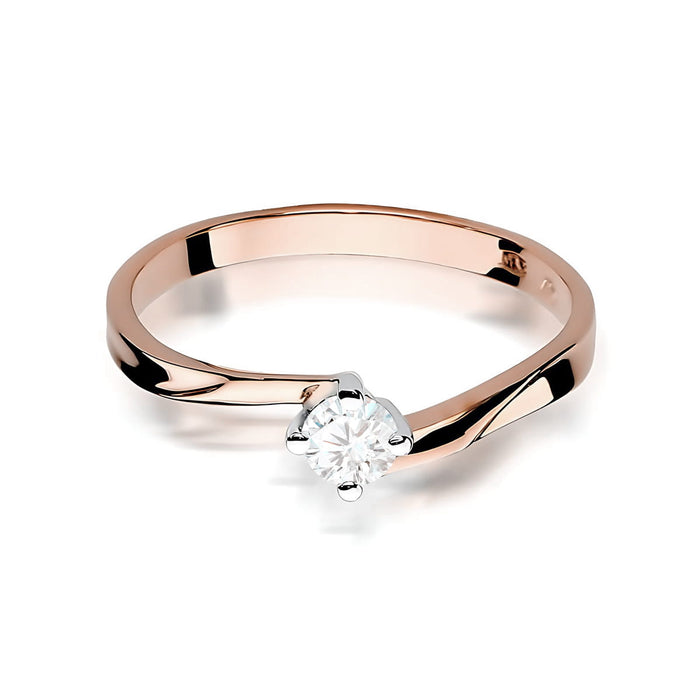 Inel Aur 14K W0243 Diamant Laborator 0.20ct