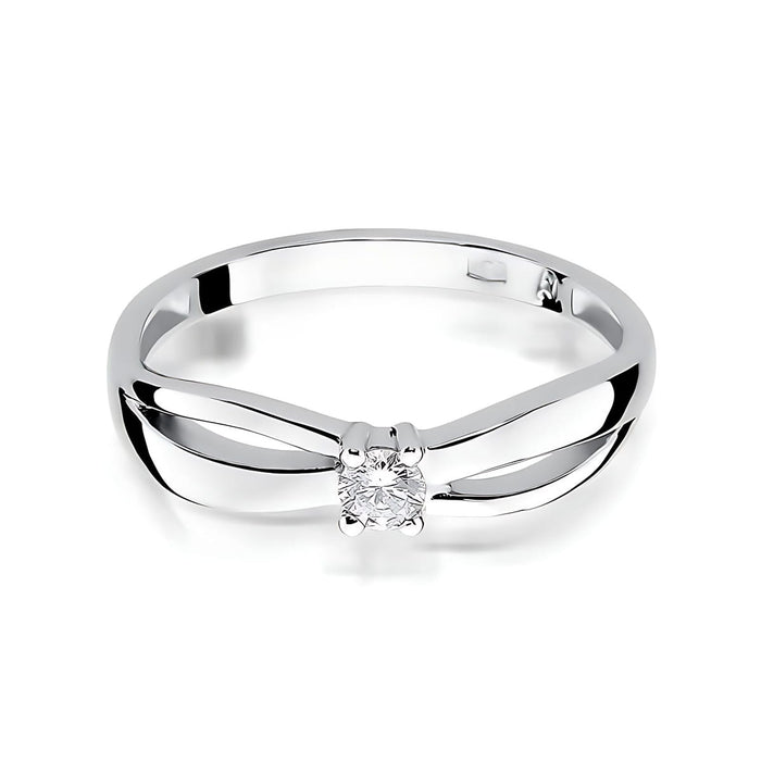 Inel Aur 14K W0248 Diamant Cultivat 0.10ct