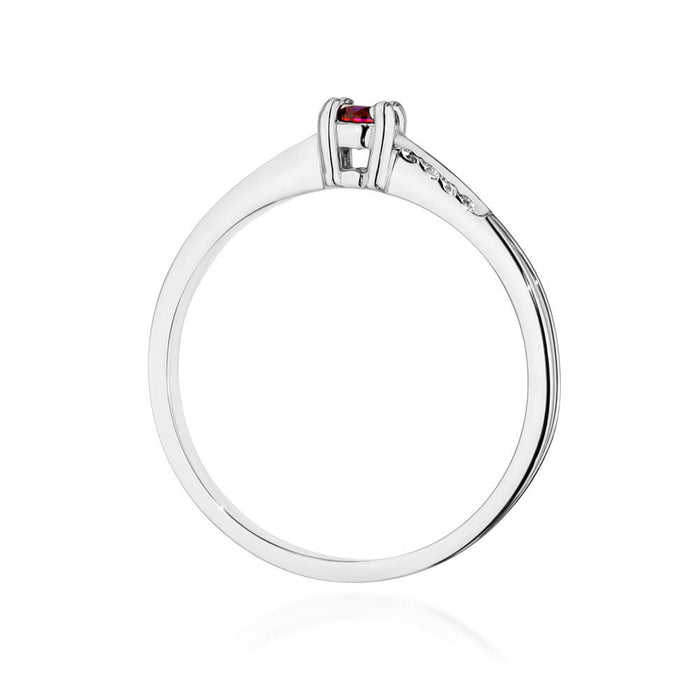 Inel Aur 14K W0258 Rubin 0.15ct