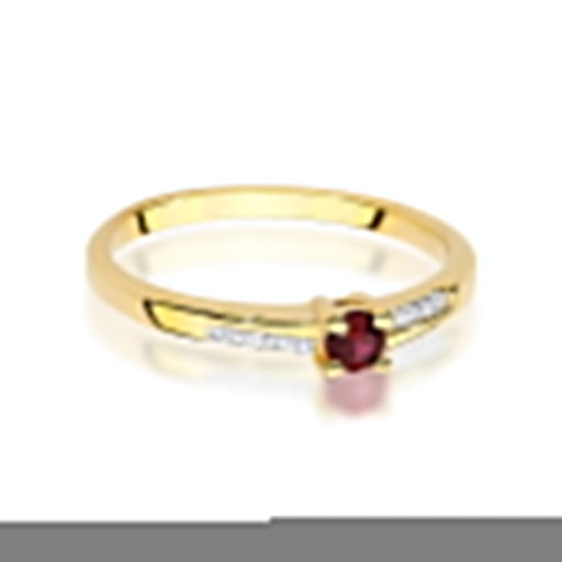 Inel Aur 14K W0258 Rubin 0.15ct