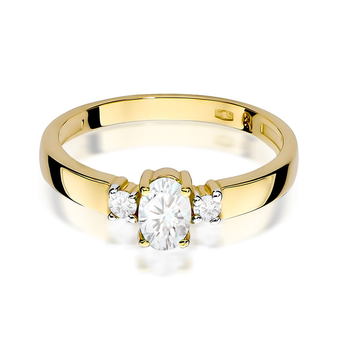 Inel Aur 14K W0264 Diamant 0,40ct