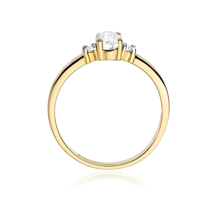 Inel Aur 14K W0264 Diamant 0,40ct