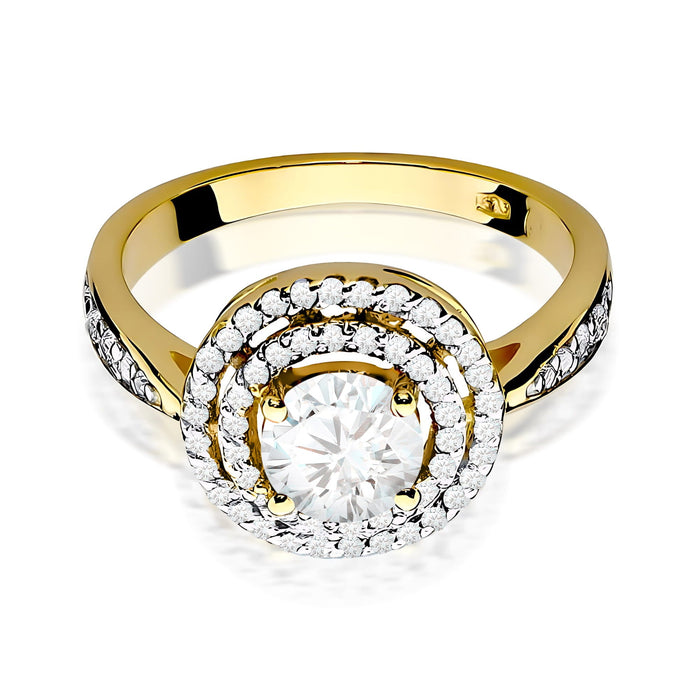 Inel Aur 14K W0274 Diamant 0,75ct