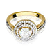 Inel Aur 14K W0274 Diamant 0,75ct