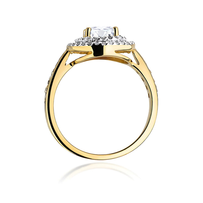 Inel Aur 14K W0274 Diamant 0,75ct