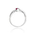 Inel Aur 14K W028 Rodolit 0.50ct