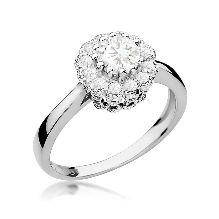 Inel Aur 14K W0284 Diamant 0,50ct