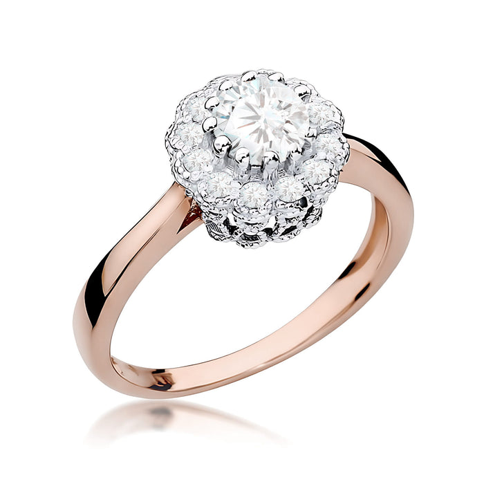 Inel Aur 14K W0284 Diamant 0,50ct