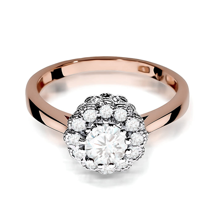 Inel Aur 14K W0284 Diamant 0,50ct