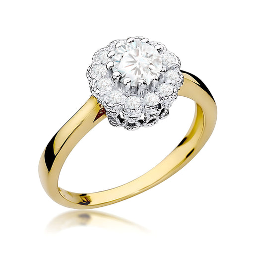 Inel Aur 14K W0284 Diamant 0,50ct