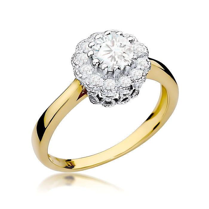 Inel Aur 14K W0284 Diamant 0,50ct
